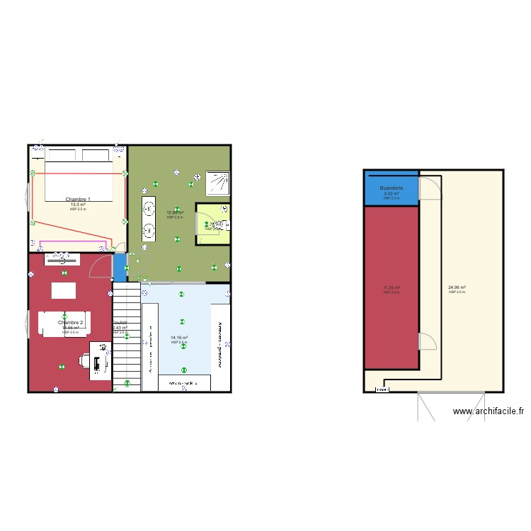 Maison 1er Jouarre . Plan de 0 pièce et 0 m2