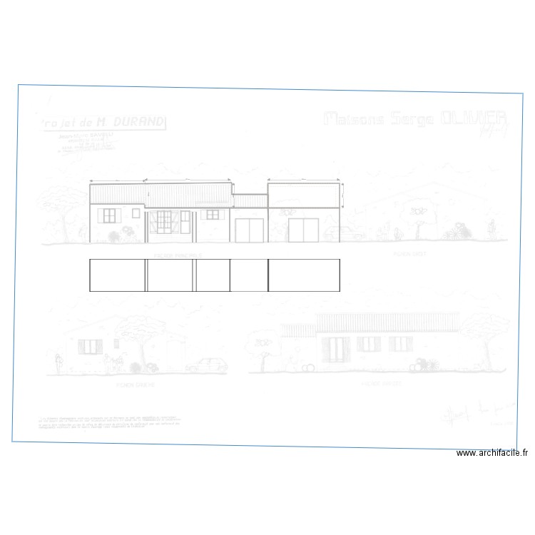 maison gareoult  profil 1  origine plus modif essai. Plan de 0 pièce et 0 m2