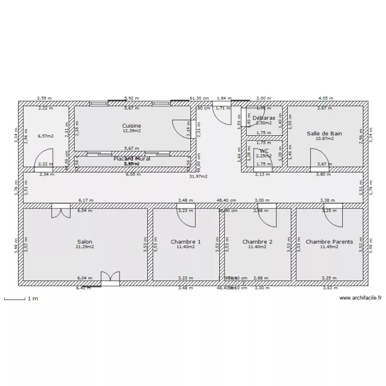 Appartement 3. Plan de Appartement 3. Plan de