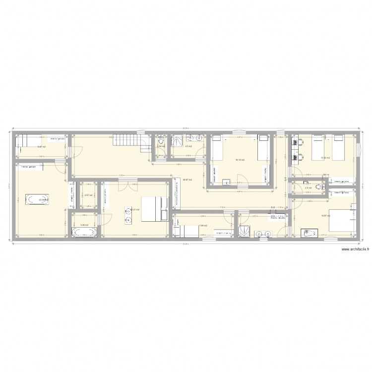 soulliac. Plan de 0 pièce et 0 m2