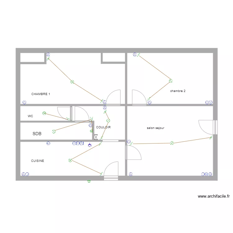 M BISSON 1. Plan de 0 pièce et 0 m2