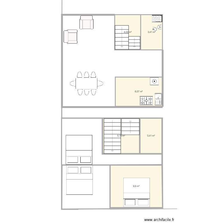 isabella garciabb. Plan de 0 pièce et 0 m2