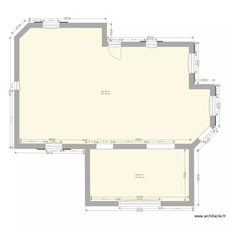 maison11. Plan de 