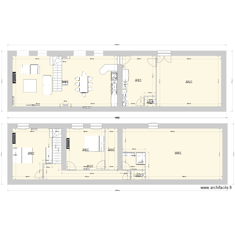 Longère GUYNEMER. Plan de 0 pièce et 0 m2