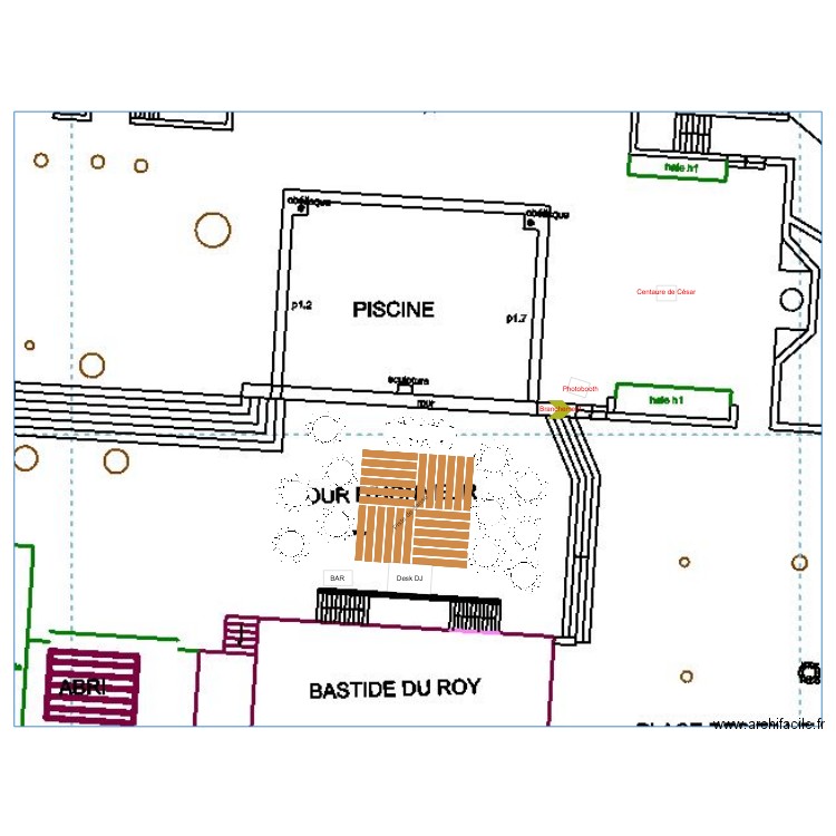 Diner V et A 06 juillet. Plan de 0 pièce et 0 m2