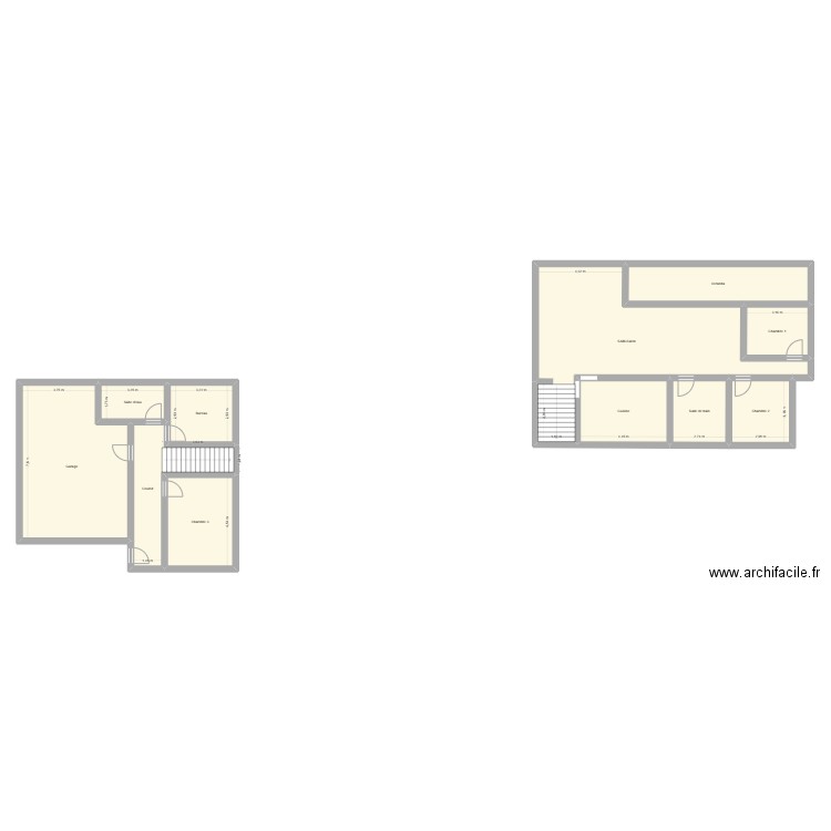 AAAAAAA. Plan de 11 pièces et 195 m2