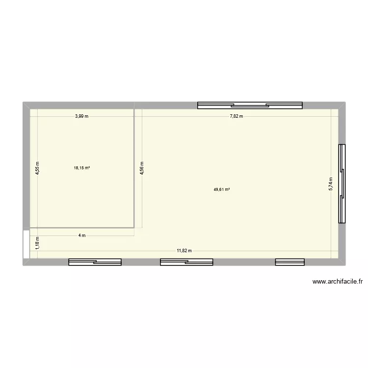 PIECE DE VIE. Plan de 