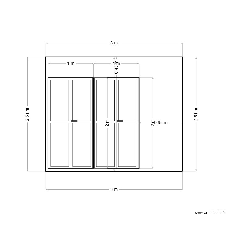 fenetre test. Plan de 0 pièce et 0 m2