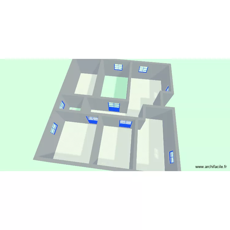 Plan 100 m HW1. Plan de 5 et 86 m² Plan 100 m HW1. Plan de 5 et 86 m²