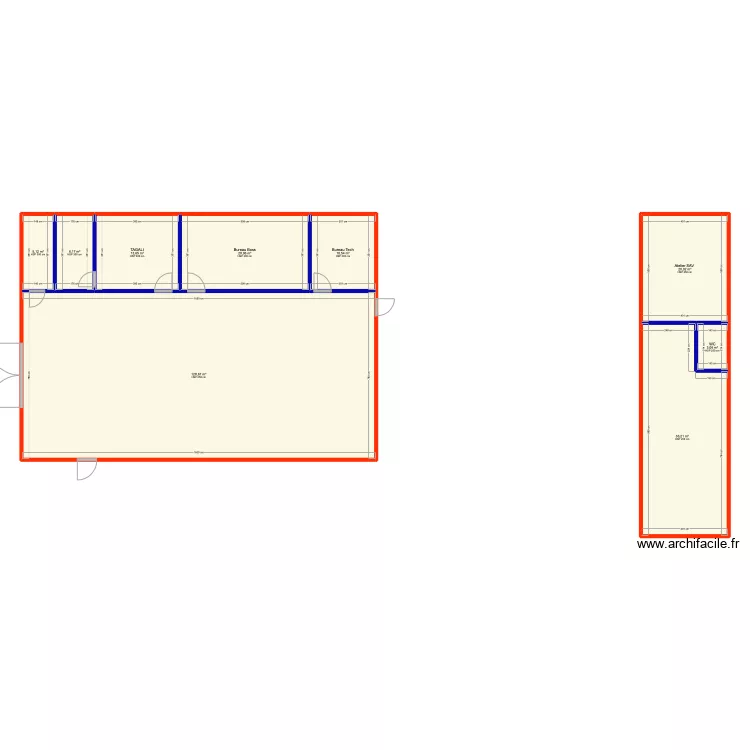 Plan Bureau. Plan de 