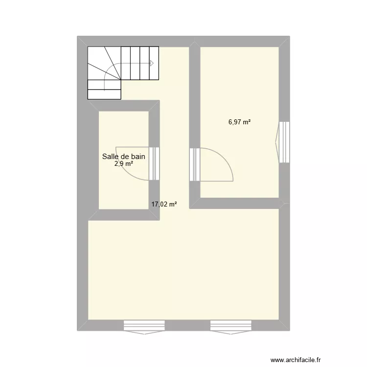 ETAGE 2 IMM BBZ. Plan de 