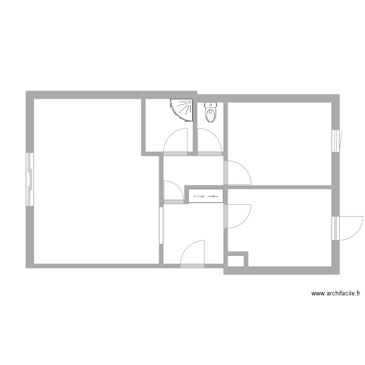 LEGRAND. Plan de 8 pièces et 53 m2