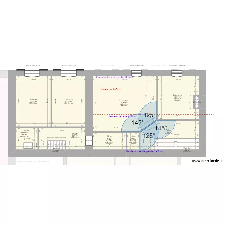 CAPURON Benoit. Plan de 