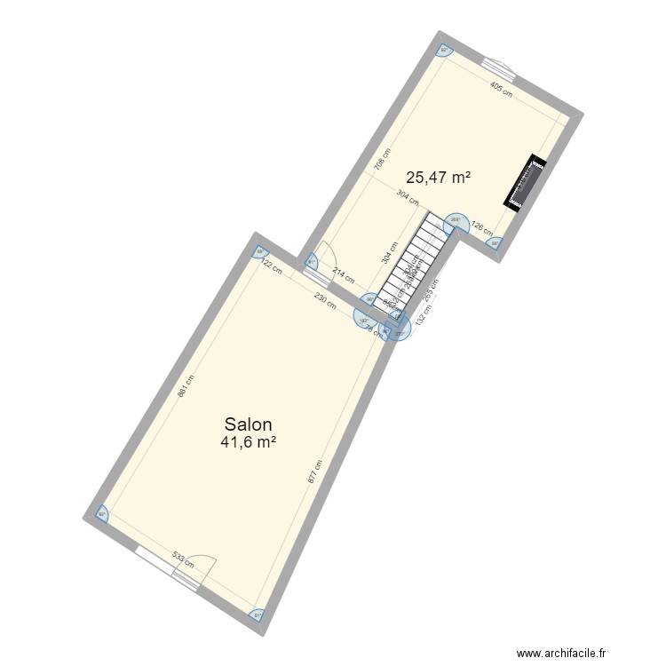 RDC. Plan de 0 pièce et 0 m2
