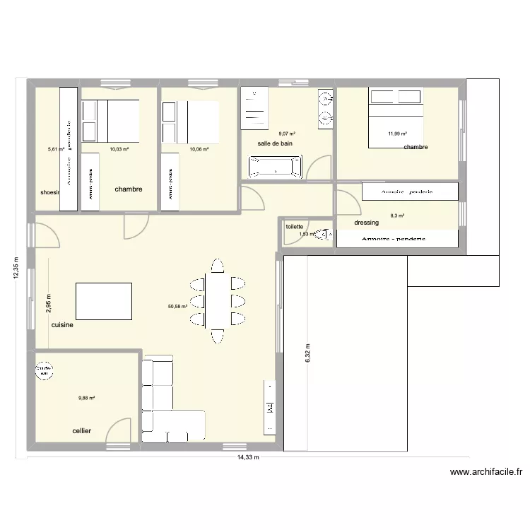 maison 3. Plan de maison 3. Plan de