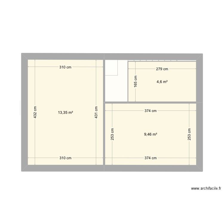 New Buy avec étage. Plan de 0 pièce et 0 m2