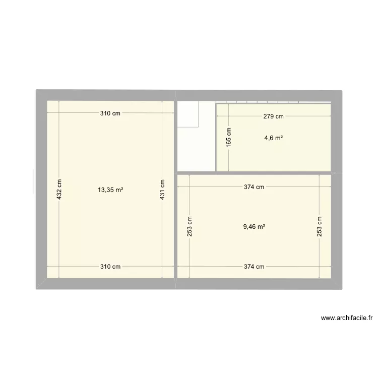 New Buy avec &eacute;tage. Plan de 