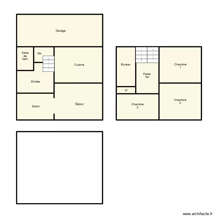 PENMARCH SENECHAL. Plan de 