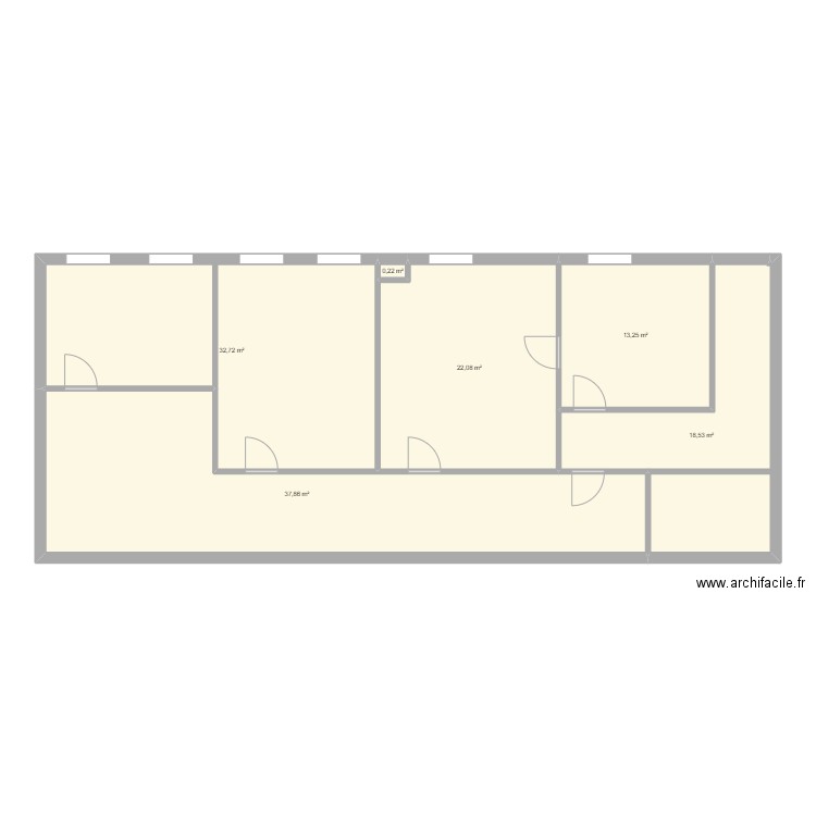 facq. Plan de 0 pièce et 0 m2