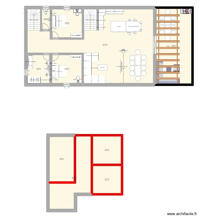Ligneuville 2. Plan de 0 pièce et 0 m2