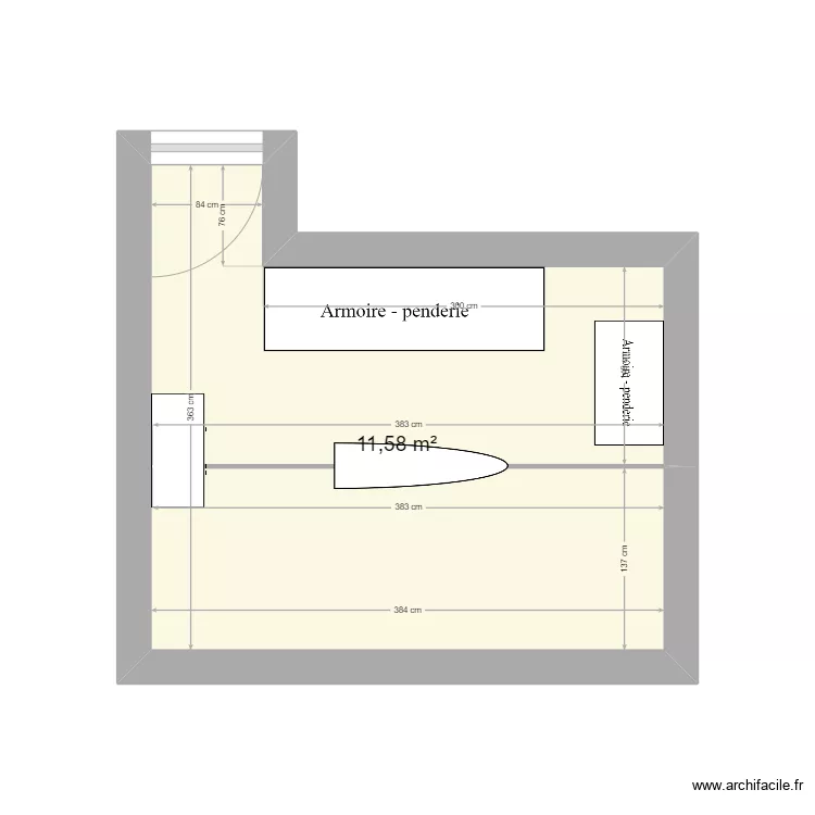 Etage chambre 4 HC. Plan de Etage chambre 4 HC. Plan de