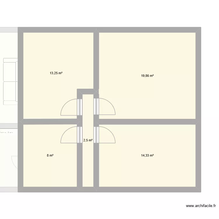 aulony mv1. Plan de 10  et 146 m²