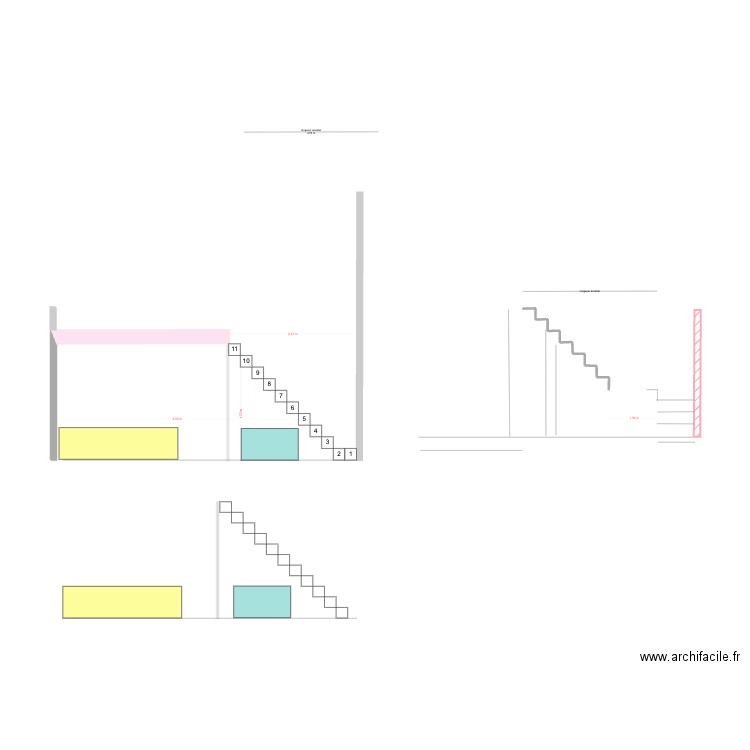 esc int. Plan de 0 pièce et 0 m2