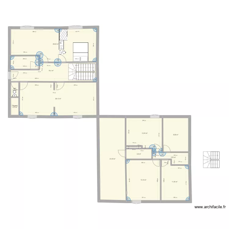 MAISON MAINVILLIERS 2. Plan de 