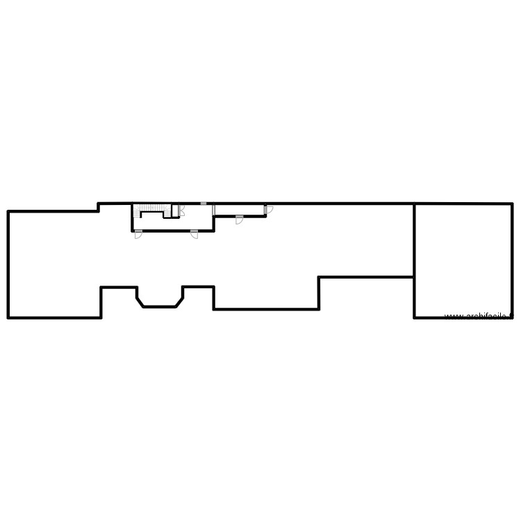 St valérie. Plan de 5 pièces et 660 m2