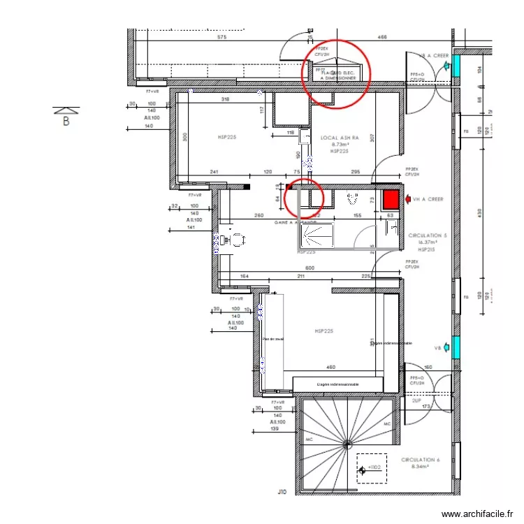atelier. Plan de atelier. Plan de