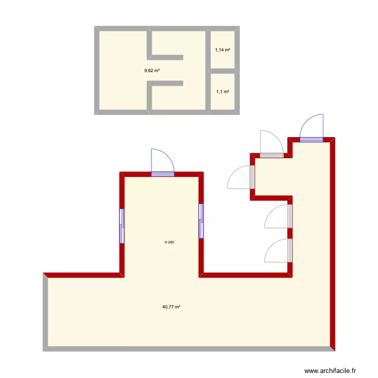 Souverain 165 Phicap (2). Plan de 