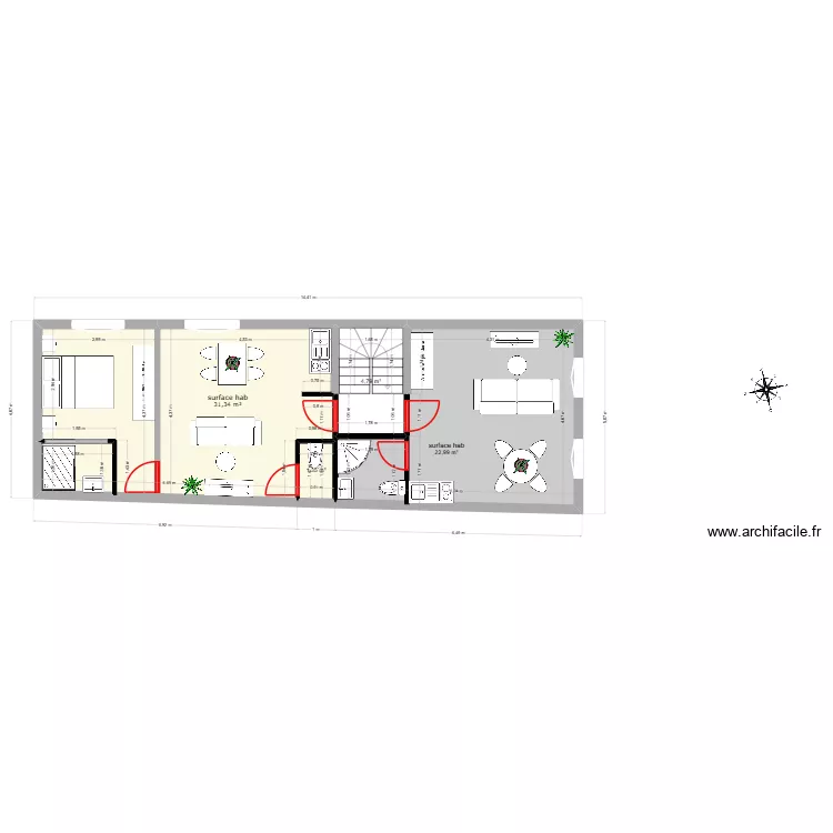 maréchaux r+1. Plan de maréchaux r+1. Plan de