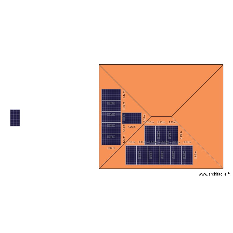 MORTIER. Plan de 0 pièce et 0 m2