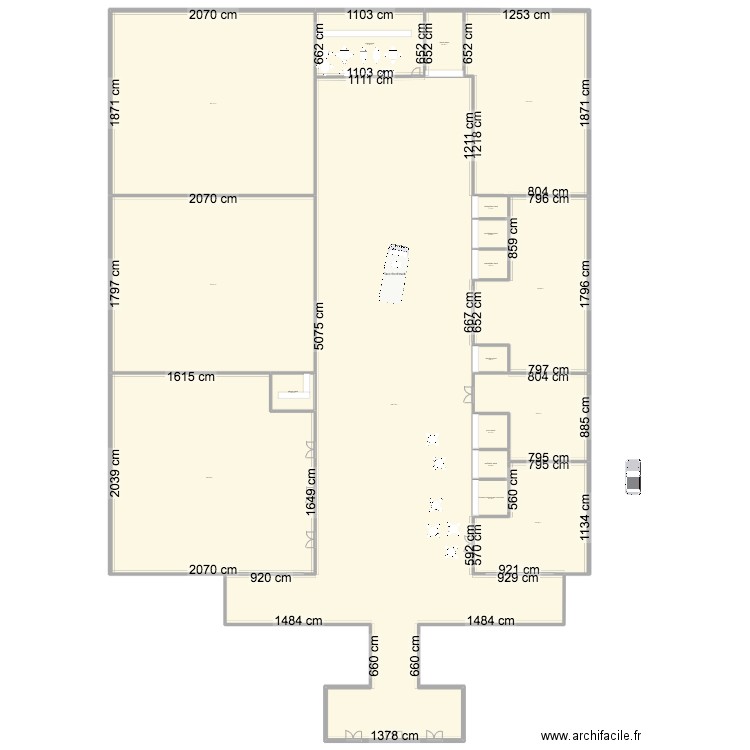 aidan. Plan de 18 pièces et 3024 m2