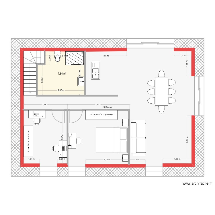 maison 3. Plan de 0 pièce et 0 m2