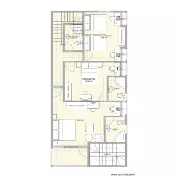 1er Niveau Limete meubl&eacute;