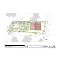Plan de masse projet interieur COLLURA