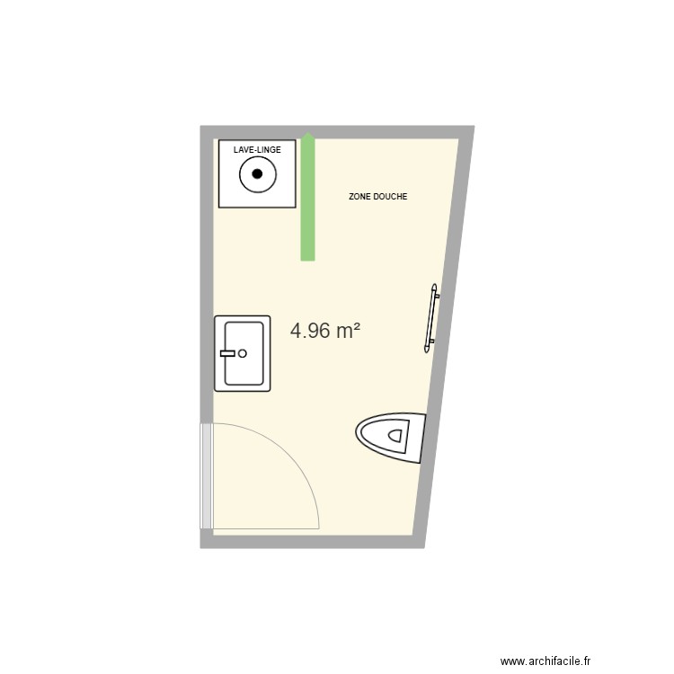 ROMMELAERE sdb. Plan de 0 pièce et 0 m2