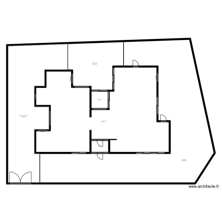 93P28B existant. Plan de 93P28B existant. Plan de
