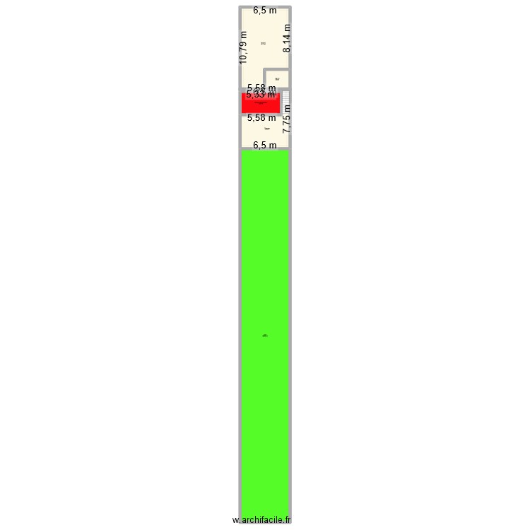 plan masse 2. Plan de 5 pièces et 441 m2