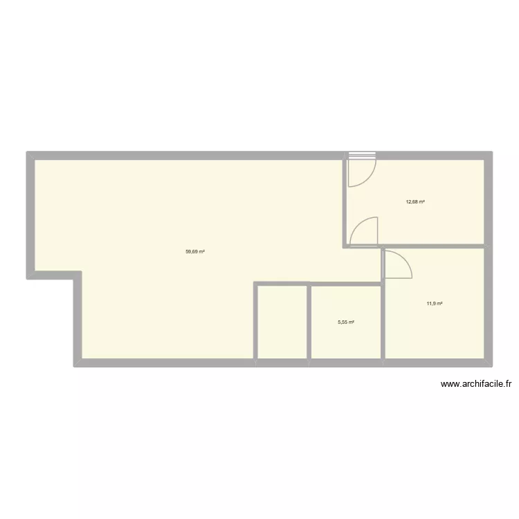 casa 2. Plan de 6 et 87 m² casa 2. Plan de 6 et 87 m²