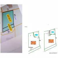 plan de masse entree chemin priv&eacute; studio V1