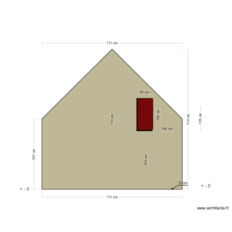 Pignon Nord 9. Plan de 