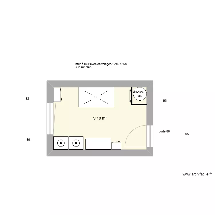 sdeau hornaing 2. Plan de 