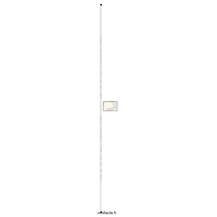 CHAMBRE DES FILLES. Plan de 1 et 17 m² CHAMBRE DES FILLES. Plan de 1 et 17 m²