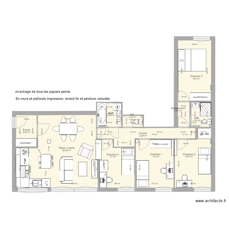 02 Boulogne plan projet 19 nov 3. Plan de 0 pièce et 0 m2