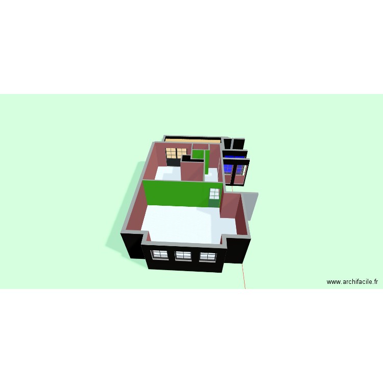 OCT UCCLE ET 3 SCHimbat. Plan de 8 pièces et 82 m2