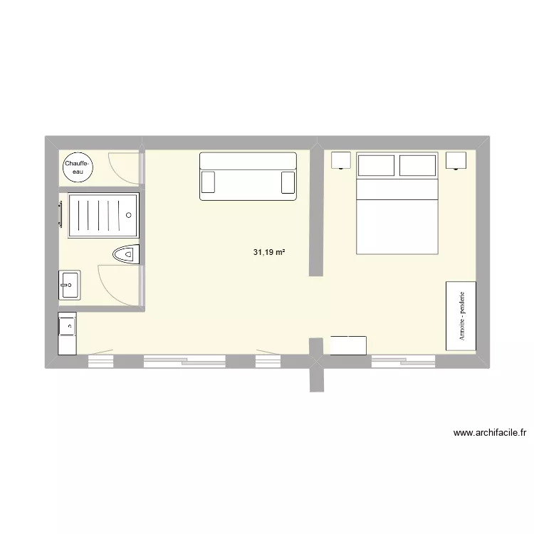 RDJ Issambres. Plan de 