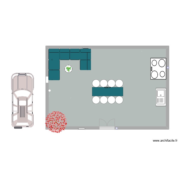 cuisine. Plan de 0 pièce et 0 m2