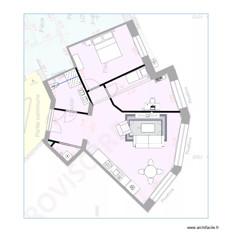 gustave rivet MJ. Plan de 